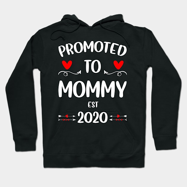 Promoted to Mommy 2020 Hoodie by DARSHIRTS